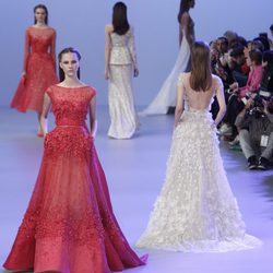 Vestidos joya de la colección primavera/verano 2014 Alta Costura de Elie Saab en la Semana de la Moda de París