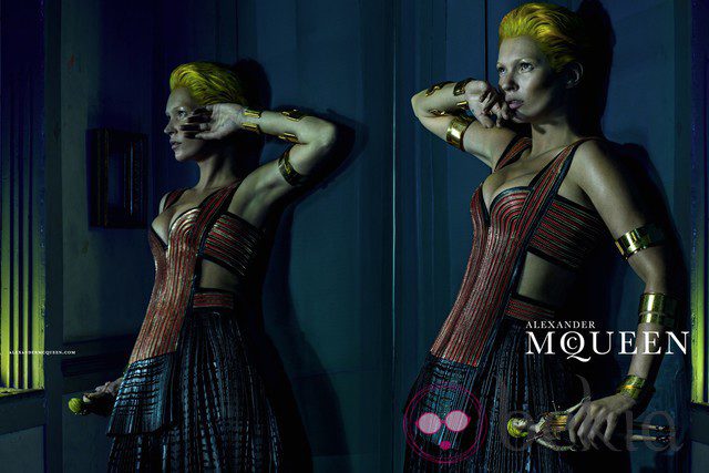 Kate Moss presenta la campaña primavera/verano 2014 de Alexander McQueen