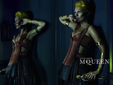 Kate Moss presenta la campaña primavera/verano 2014 de Alexander McQueen