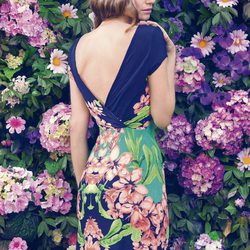 Norma Ruiz con un vestido estampado de la colección primavera/verano 2014 de Barbarella