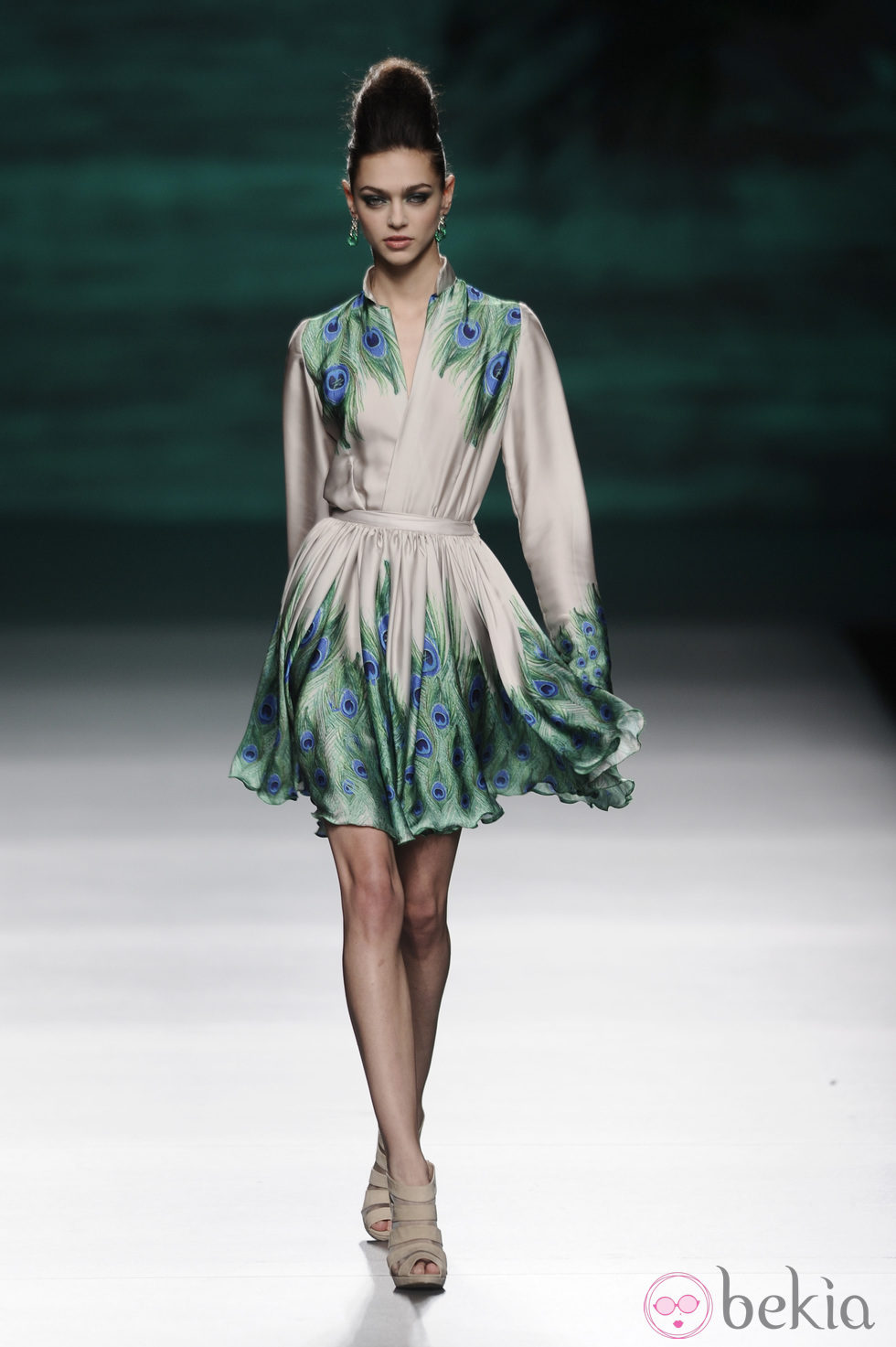 Vestido de la colección otoño/invierno 2014/2015 de Francis Montesinos en Madrid Fashion Week