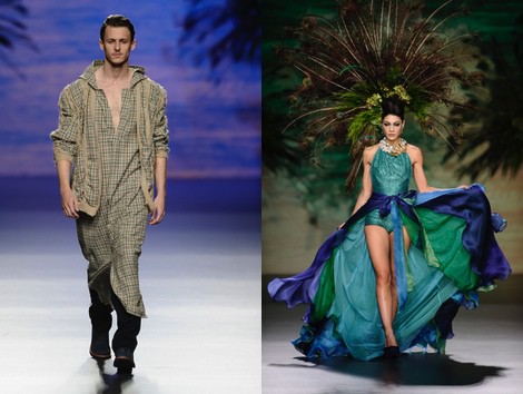Propuesta de la colección otoño/invierno 2014/2015 de Francis Montesinos en Madrid Fashion Week