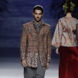 Traje masculino de la colección otoño/invierno 2014/2015 de Francis Montesinos en Madrid Fashion Week