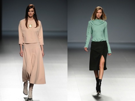 Propuesta de la colección otoño/invierno 2014/2015 de Ángel Schlesser en Madrid Fashion Week