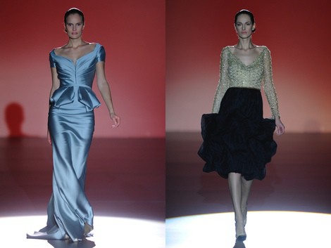 Propuesta de la colección otoño/invierno 2014/2015 de Hannibal Laguna en Madrid Fashion Week
