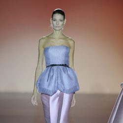 Pantalón capri de la colección otoño/invierno 2014/2015 de Hannibal Laguna en Madrid Fashion Week