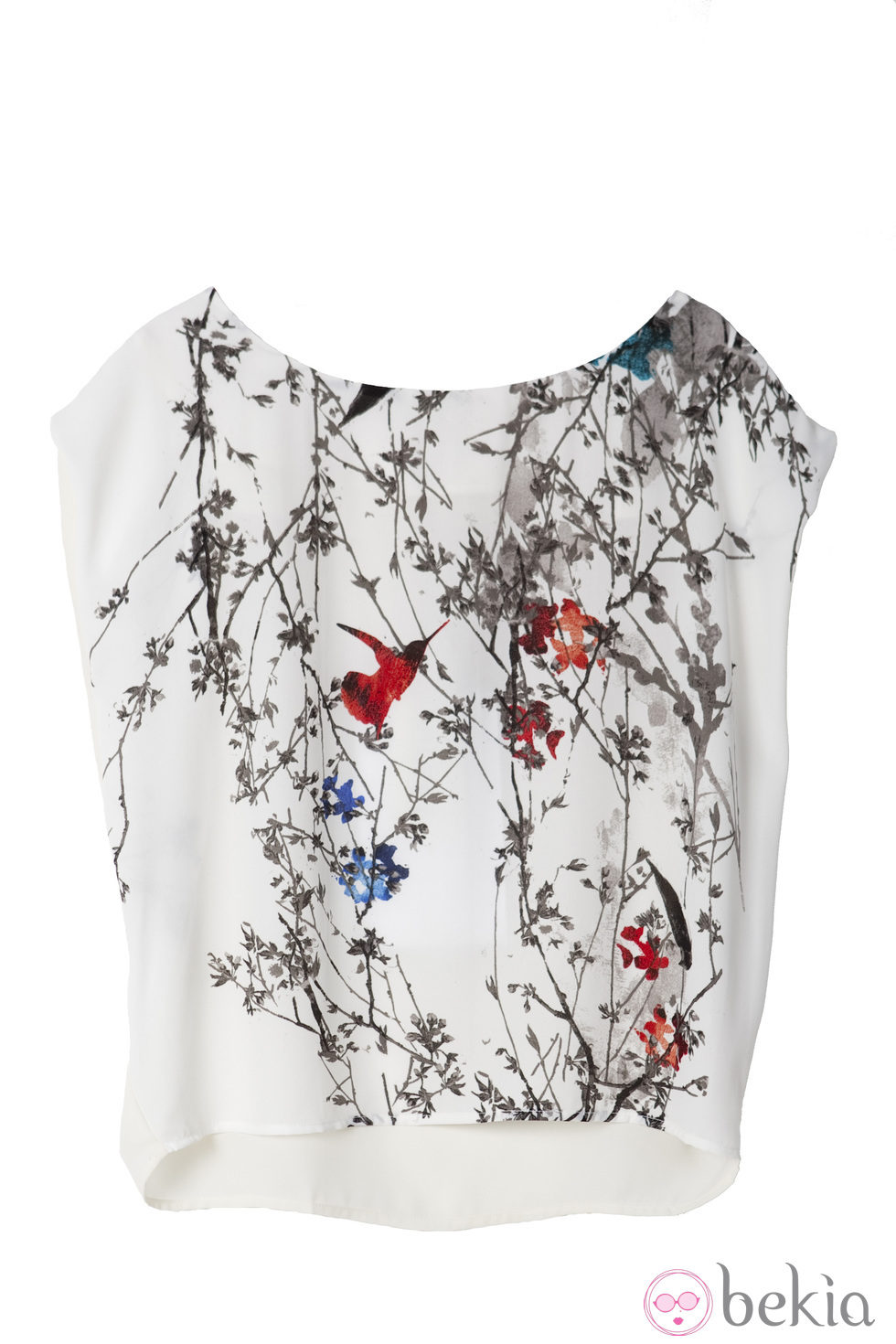 Blusa estampada de la colección primavera/verano 2014 de Lavand