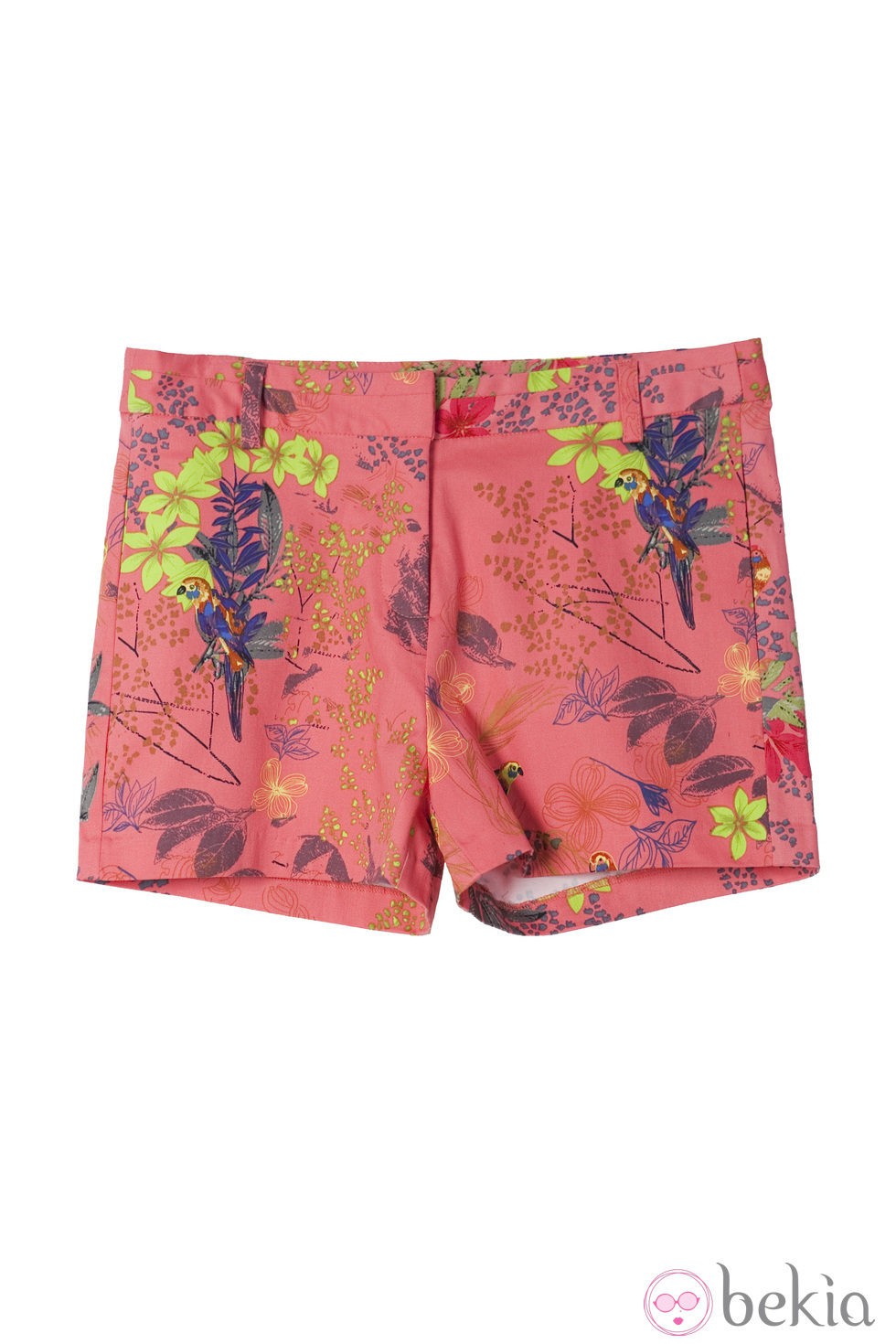Shorts color coral de la colección primavera/verano 2014 de Lavand