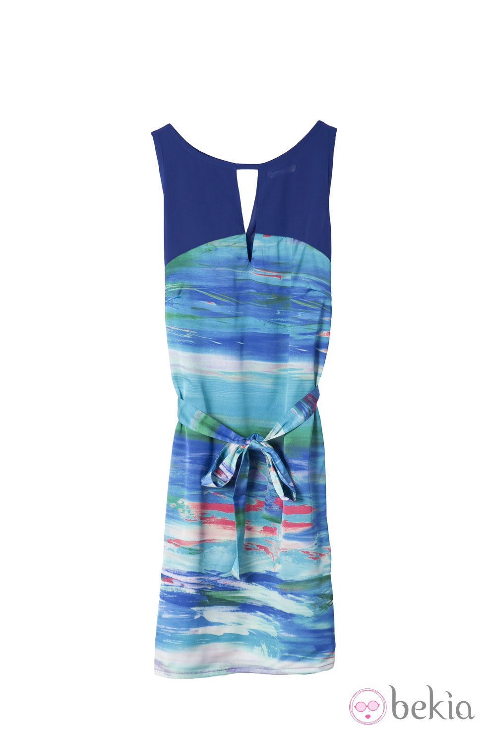 Vestido azul de la colección primavera/verano 2014 de Lavand