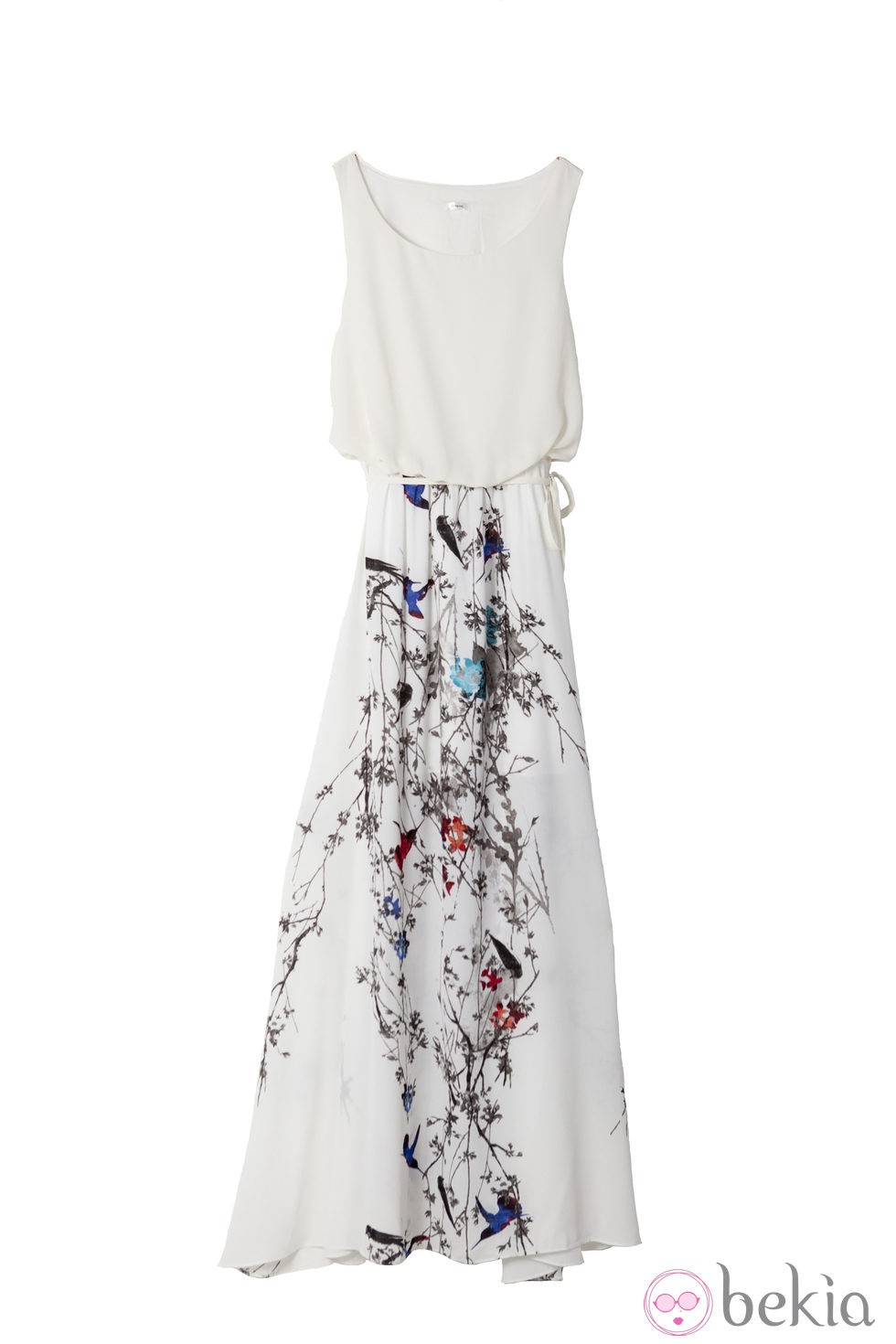 Vestido largo de la colección primavera/verano 2014 de Lavand