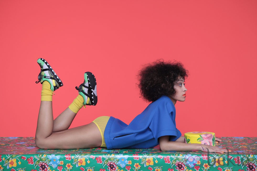 Zapatillas de colores de la coleccion 'Girls of Blaze Disc Collection' de Solange Knowles para Puma