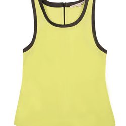 Camiseta de tirantes amarillo cítrico de la colección primavera/verano 2014 de Rachel Roy