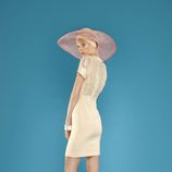 Vestido nude con lentejuelas de la colección 'Dolores Promesas Resort' para primavera/verano 2014