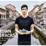 Erik Garbo, embajador de la colección primavera/verano 2014 'My town my tracks' de Onitsuka Tiger
