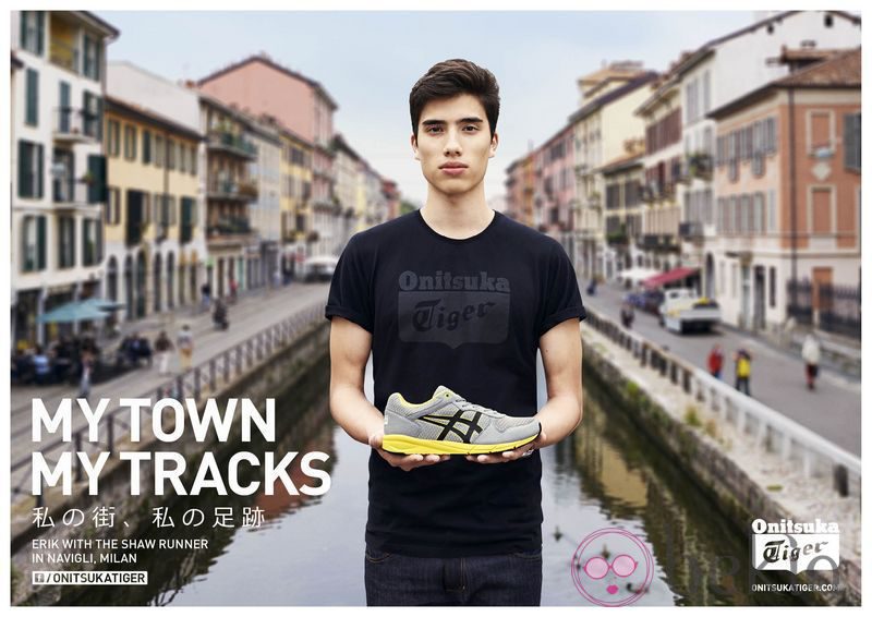 Erik Garbo, embajador de la colección primavera/verano 2014 'My town my tracks' de Onitsuka Tiger
