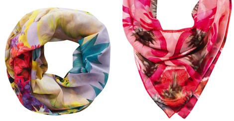 Pañuelo con estampado caribeño de la colección primavera/verano 2014 de Buff