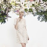Vestido blanco de la colección primavera/verano 2014 de VAN-DOS