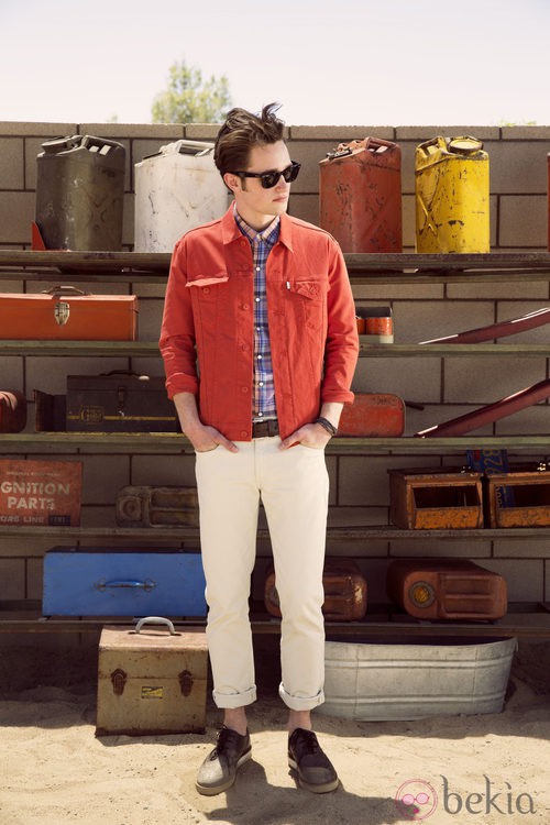 Chaqueta, camisa y pantalón de la colección para hombre primavera/verano 2014 de Levi's