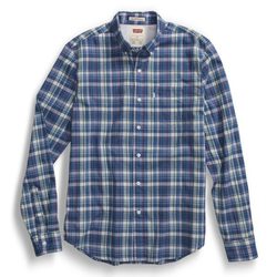Camisa de cuadros en tonos azules de la colección para hombre primavera/verano 2014 de Levi's