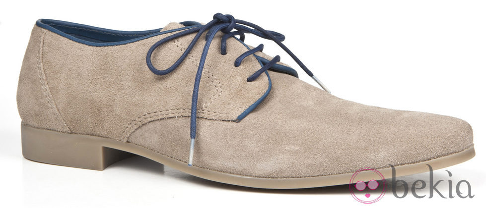zapato de caballero color gris de la primavera/verano 2014 de Enzo Tesoti