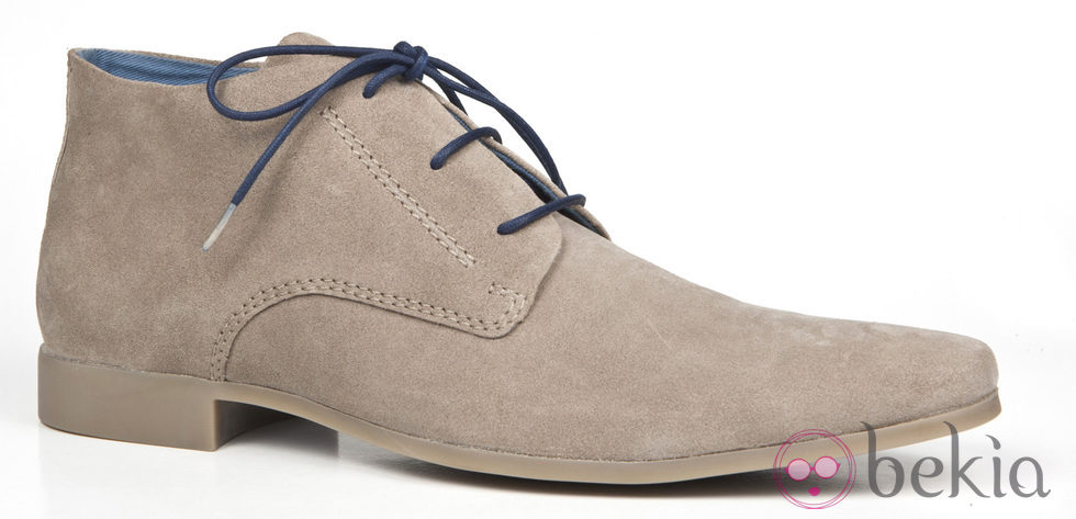 Zapato Safari de caballero color gris de la primavera/verano 2014 de Enzo Tesoti
