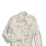 Camisa denim con estampado pixelado de la colección primavera/verano 2014 de Levi's
