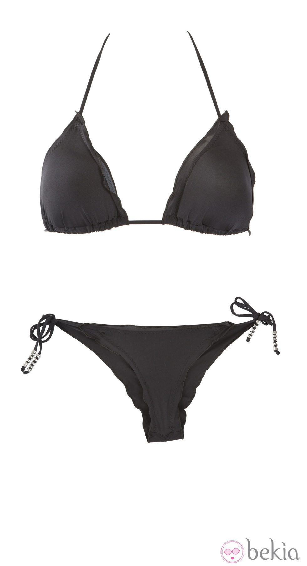 Bikini de triángulo negro de OniricSwimwear para verano 2014