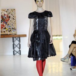Vestido negro de Josep Font, colección primavera 2012