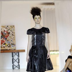 Vestido negro de Josep Font, colección primavera 2012