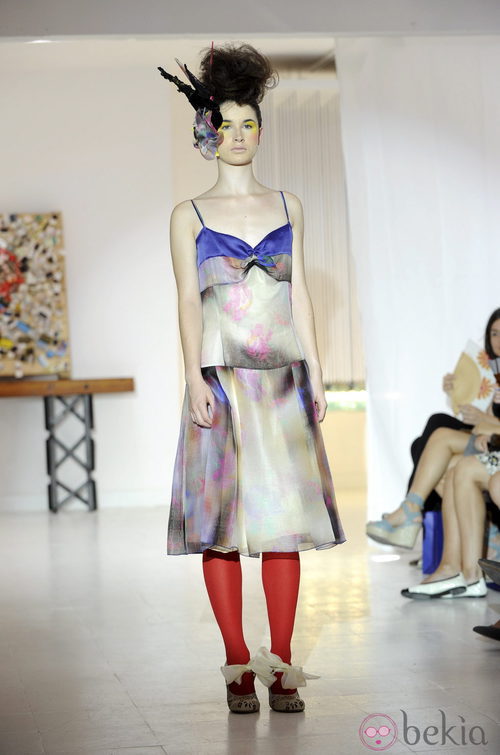 Vestido de Josep Font, colección primavera 2012