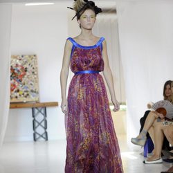 Vestido de corte griego de Josep Font, colección primavera 2012