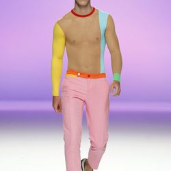 Pantalón rosa para hombre de Davidelfín, colección primavera 2012