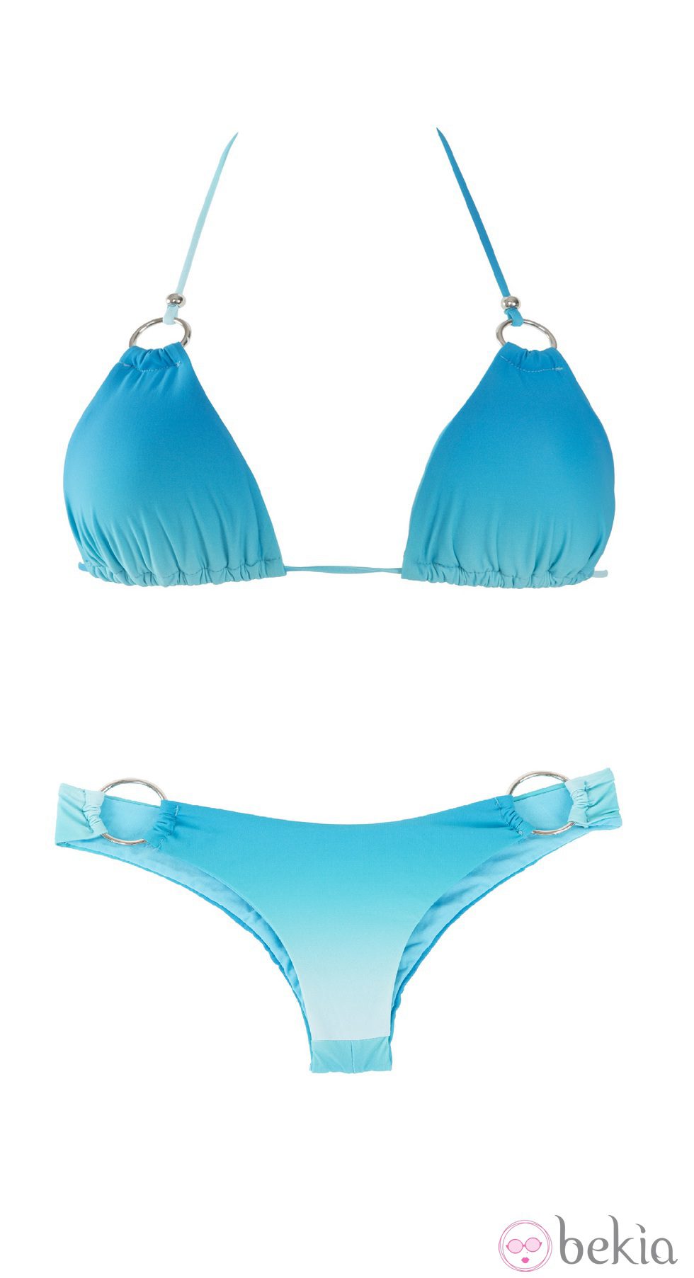 Bikini de triángulo con degradé turquesa de OniricSwimwear para verano 2014