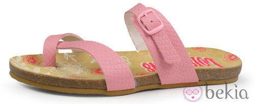 Sandalia de tiras anchas rosas de Lois para verano 2014
