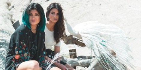 Kendall y Kylie Jenner presentan su colección otoño/invierno 2014 para PacSun