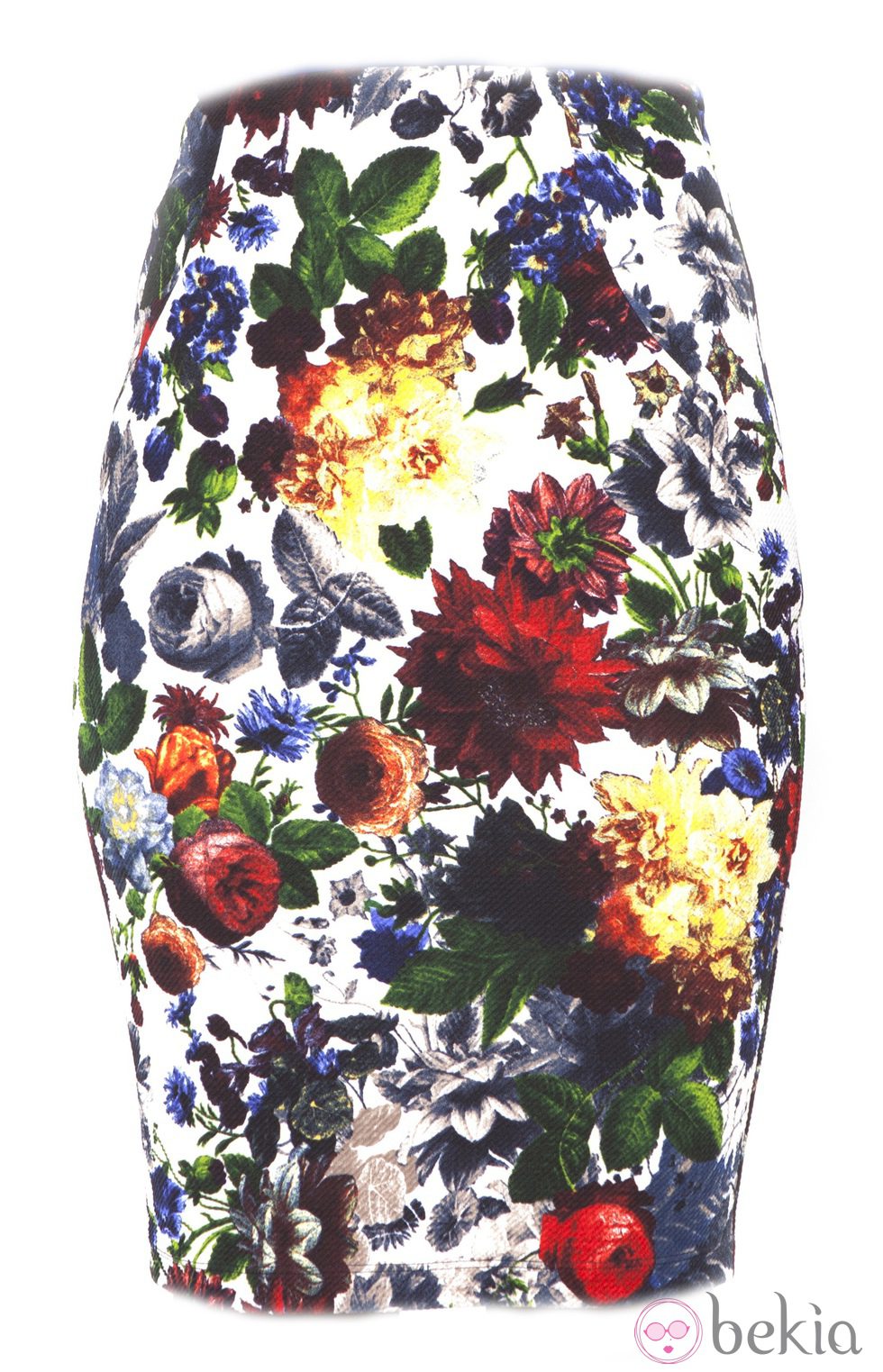 Print floral en las faldas de la colección otoño/invierno 2014 de Barbarella