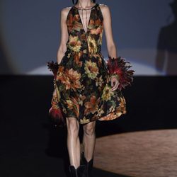 Vestido de flores de Roberto Verino en Madrid Fashion Week primavera/verano 2015
