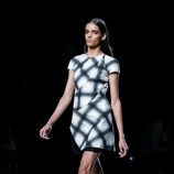 Vestido de rombos de Roberto Torretta en Madrid Fashion Week primavera/verano 2015