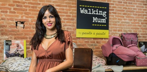 Raquel del Rosario amadrina la marca de moda infantil Walking Mum