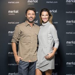 Laura Sánchez y David Ascanio presentan la nueva colección de Merkal Calzado para otoño 2014