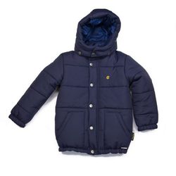 Abrigo azul marino con capucha de la nueva colección otoño/invierno 2014/2015 de Conguitos