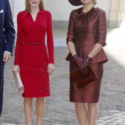 Las Reinas Letizia y Máxima en los Países Bajos
