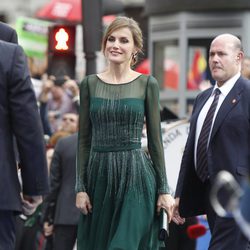 La Princesa Letizia en los Premios Príncipe de Asturias de 2013