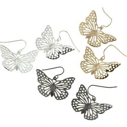 Pendientes con forma de mariposa de la nueva colección 'Filigree' de Claire's