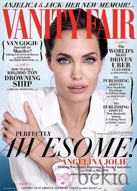 Angelina Jolie en portada para la edición de diciembre 2014 de Vanity Fair