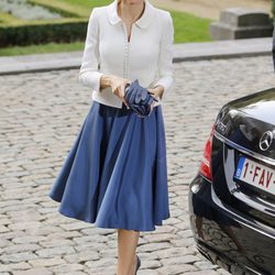 La Reina Letizia con un look años 50