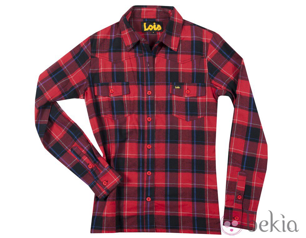 Camisa de cuadros de la colección otoño/invierno 2014/2015 de Lois