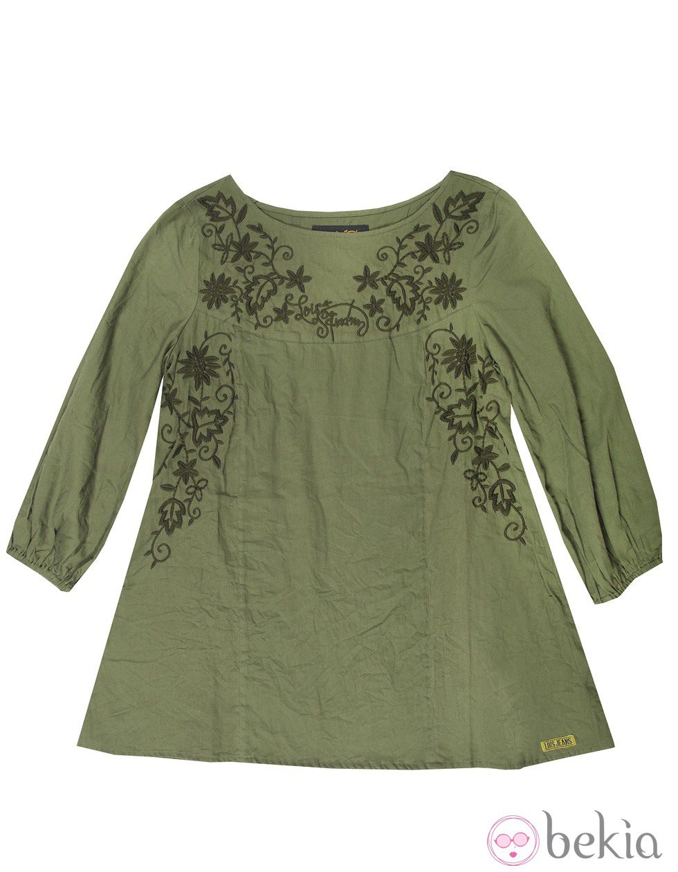 Camisa con bordado floral de la colección otoño/invierno 2014/2015 de Lois