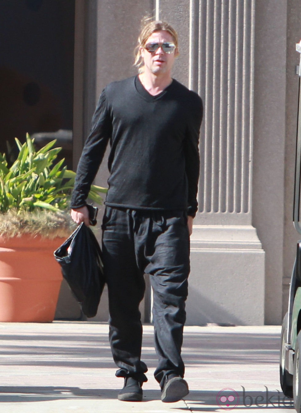 Brad Pitt y su street-style