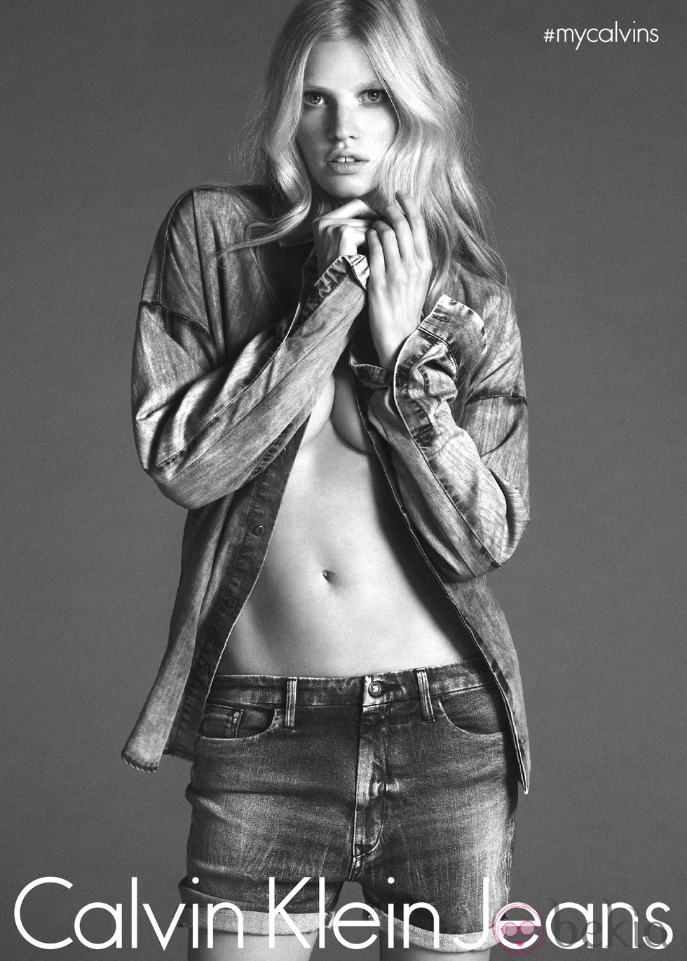 Lara Stone, la nueva embajadora de Calvin Klein Jeans y Calvin Klein Underwear